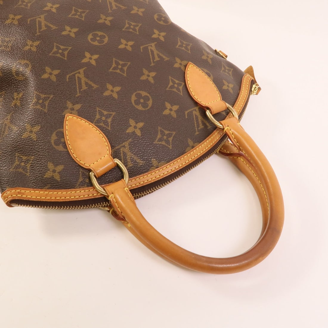 LV Lockit Monogram Handbag Brown - 6