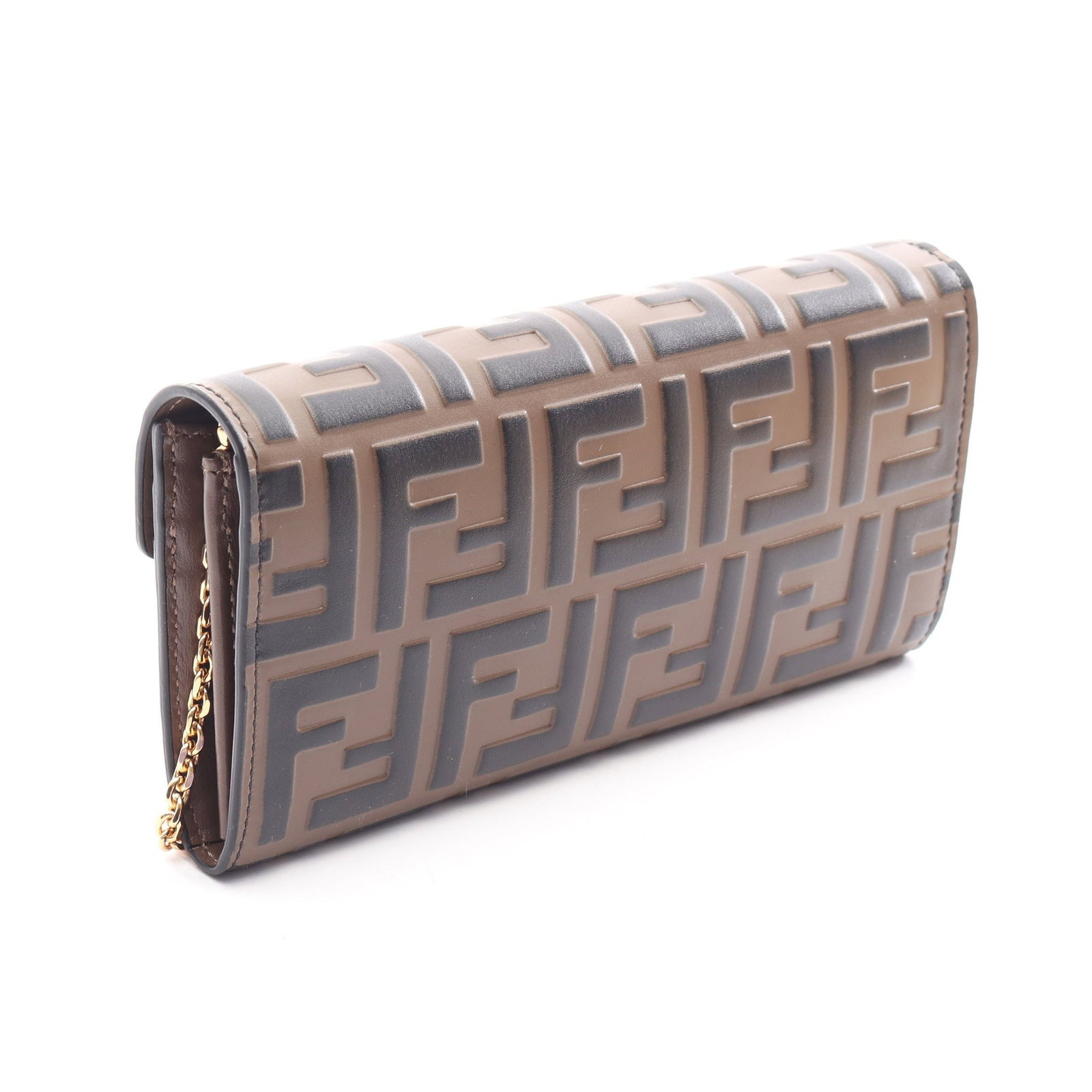 Fendi FF Diamond Chain Wallet - 2