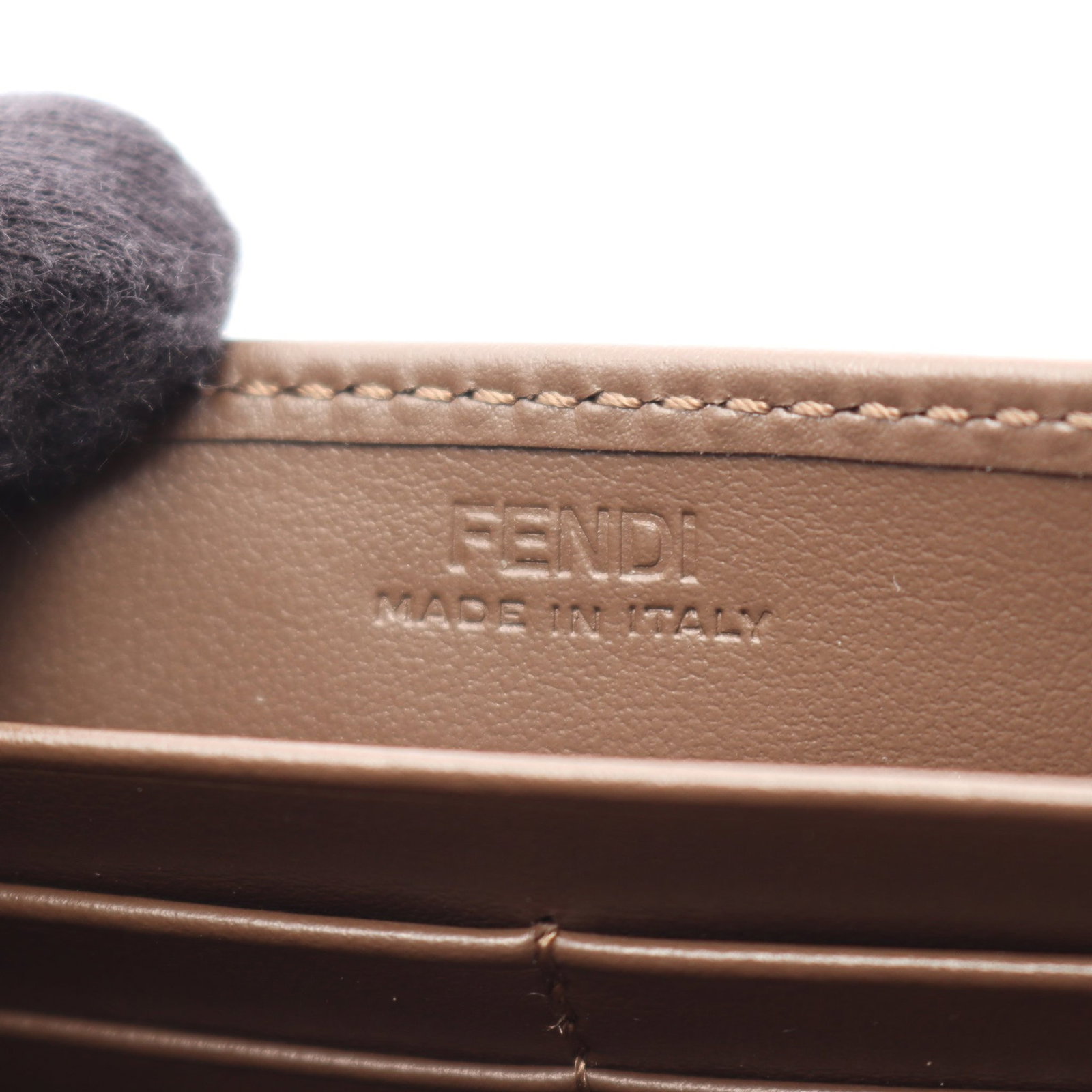 Fendi FF Diamond Chain Wallet - 4