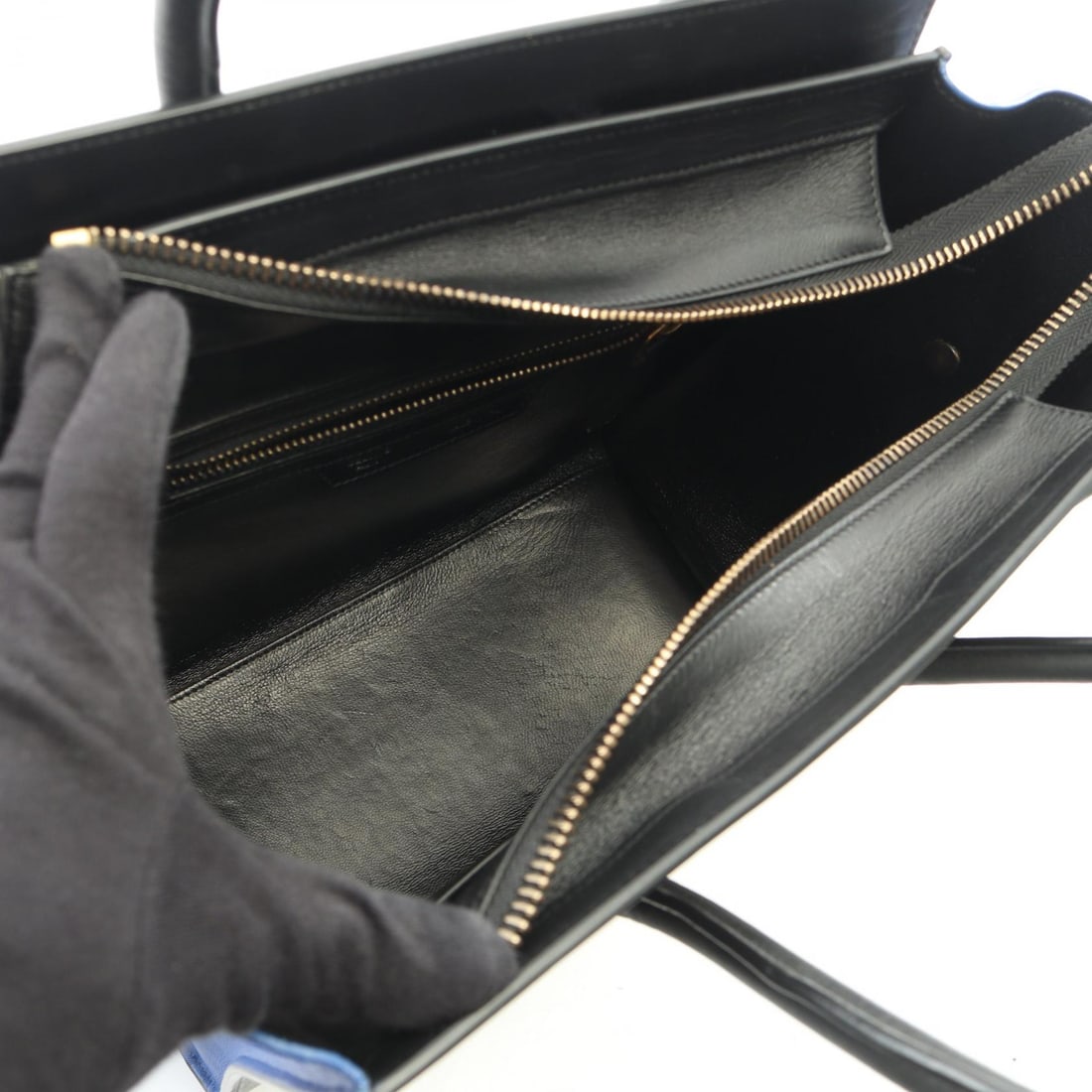 Celine Luggage Micro Shopper Tote - 3