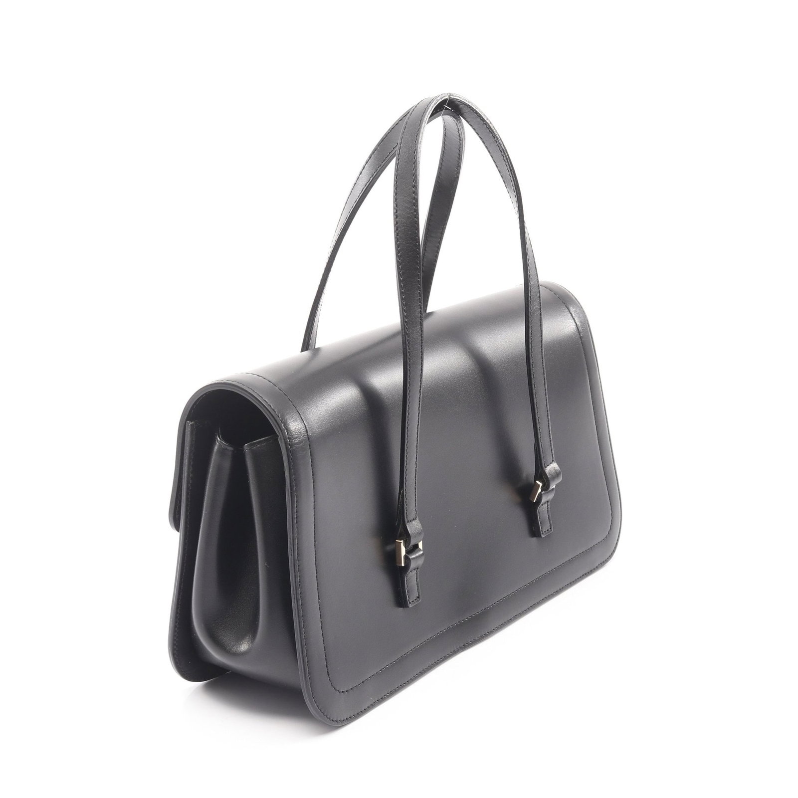 Celine Triomphe Leather Handbag - 2