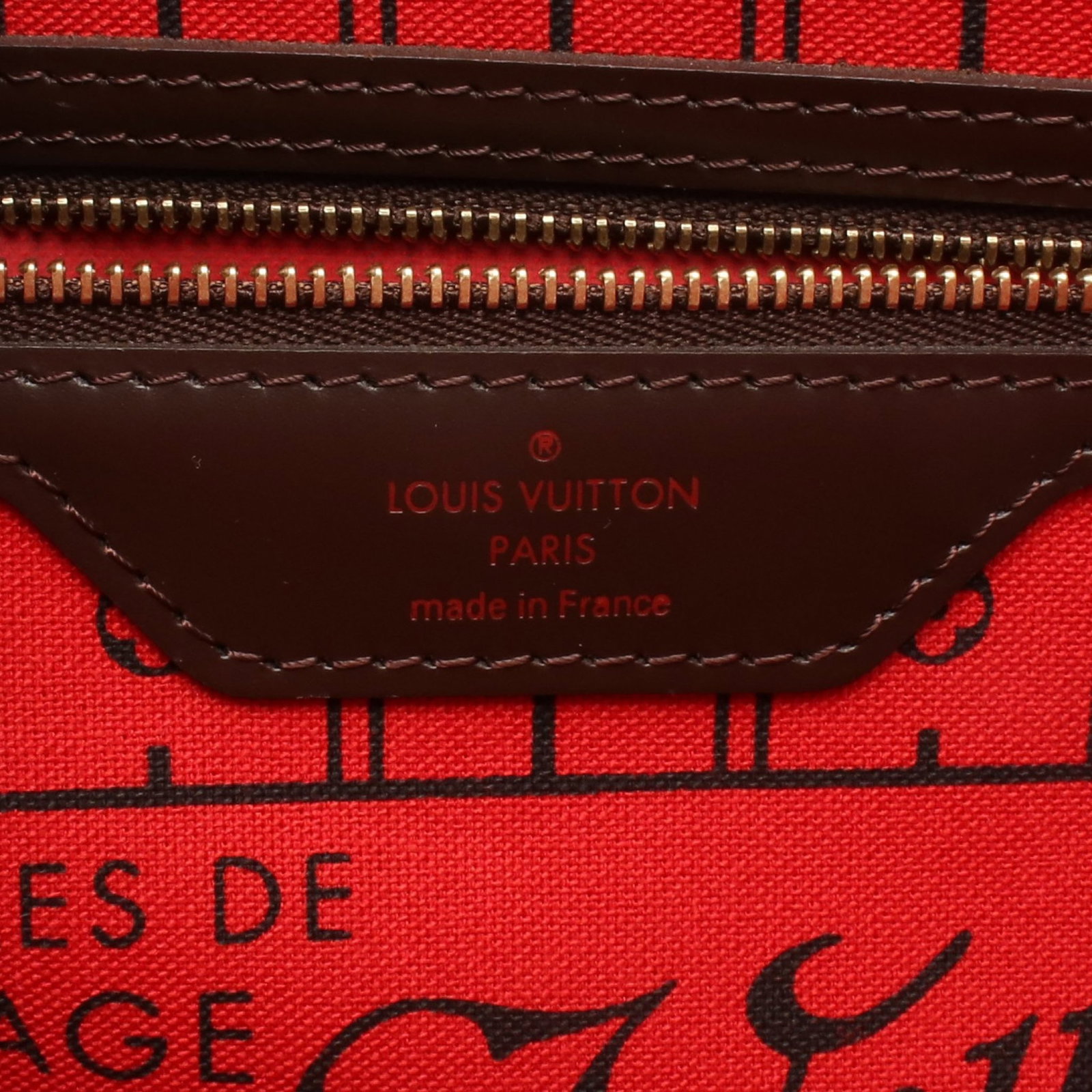 LV Neverfull PM Damier Ebene Tote - 4