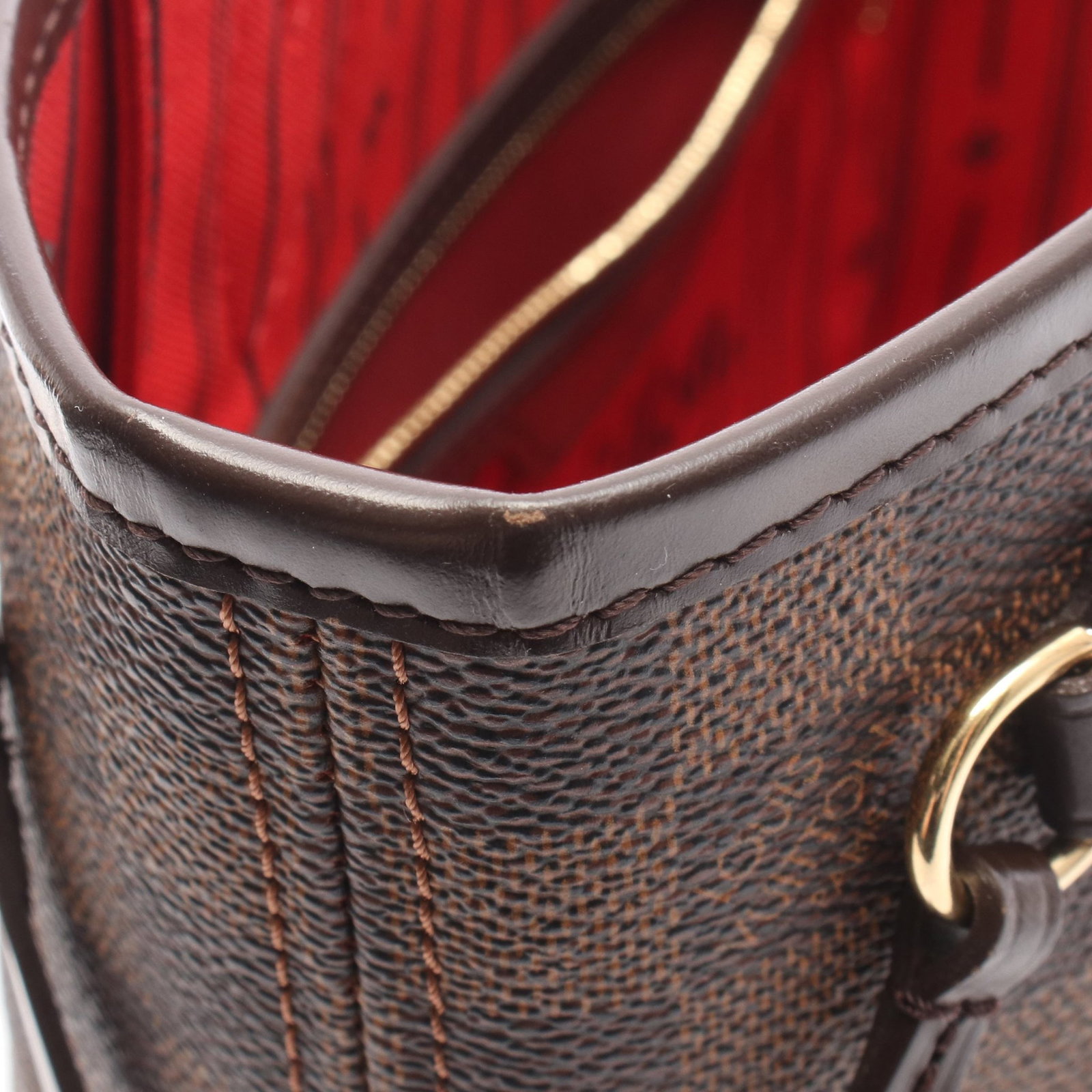 LV Neverfull PM Damier Ebene Tote - 7