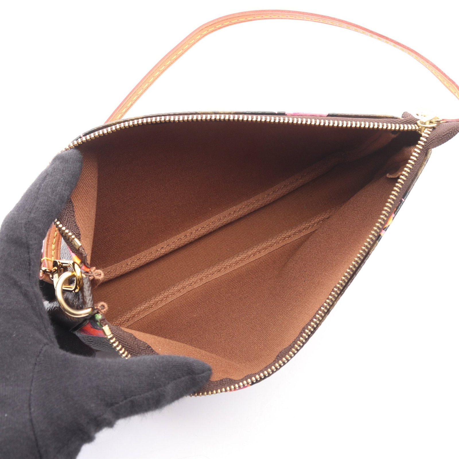 LV Pochette Accessoires Monogram Rose - 3