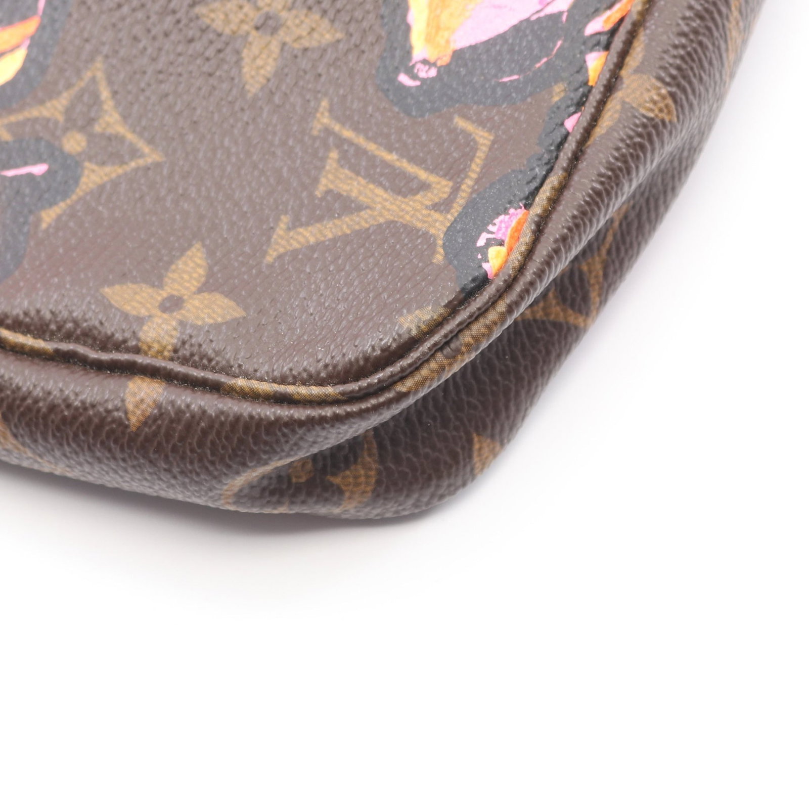 LV Pochette Accessoires Monogram Rose - 6