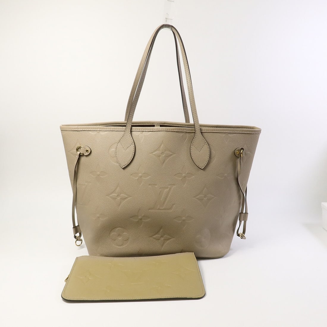 LV Neverfull MM Empreinte Beige - 8