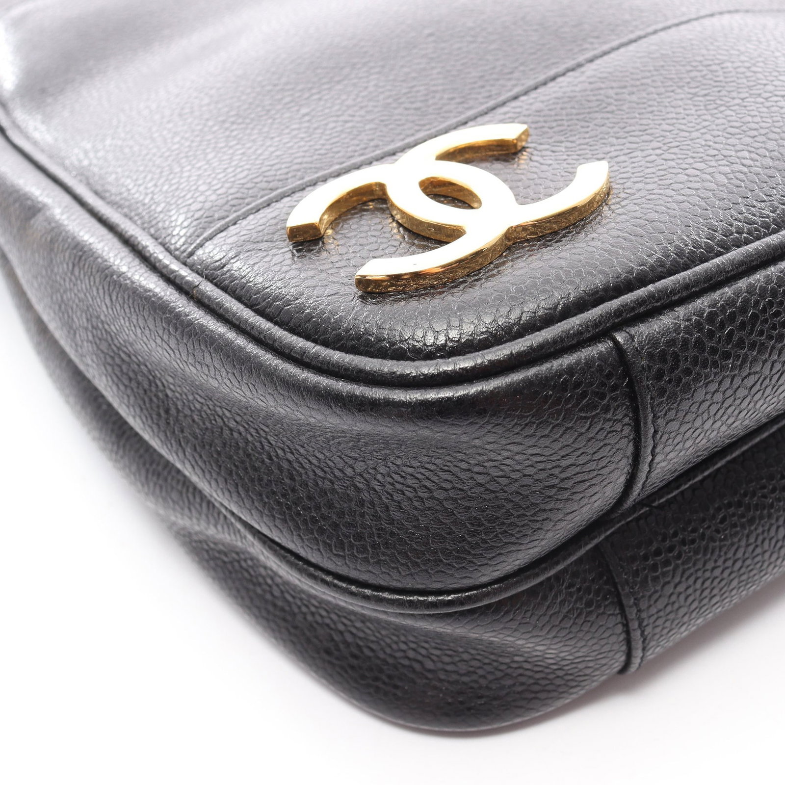 Chanel Triple Coco Chain Tote Black - 10