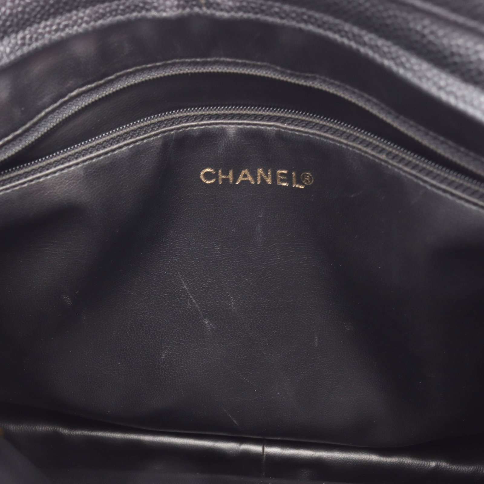 Chanel Triple Coco Chain Tote Black - 7