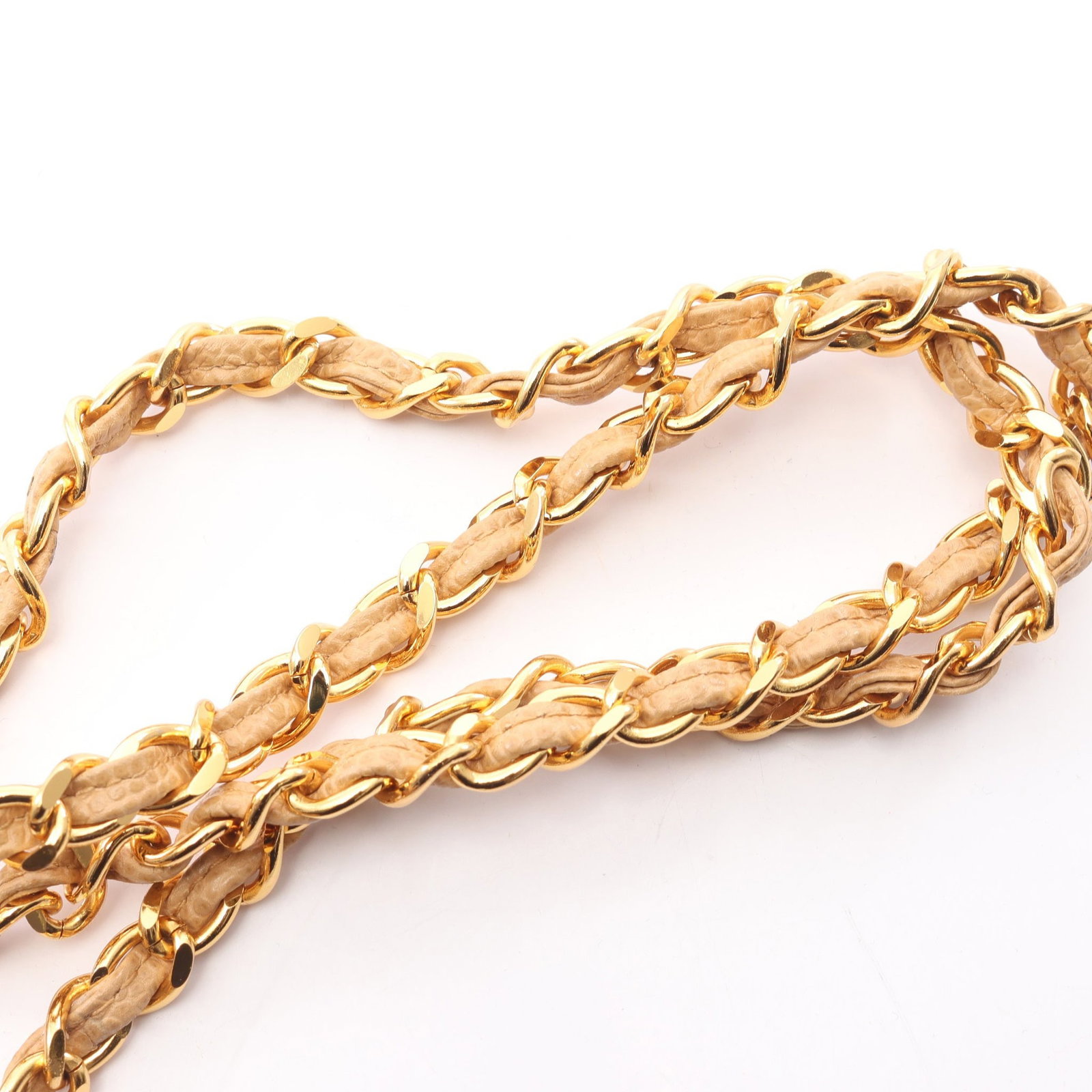 Chanel Triple Coco Chain Bag Beige - 11