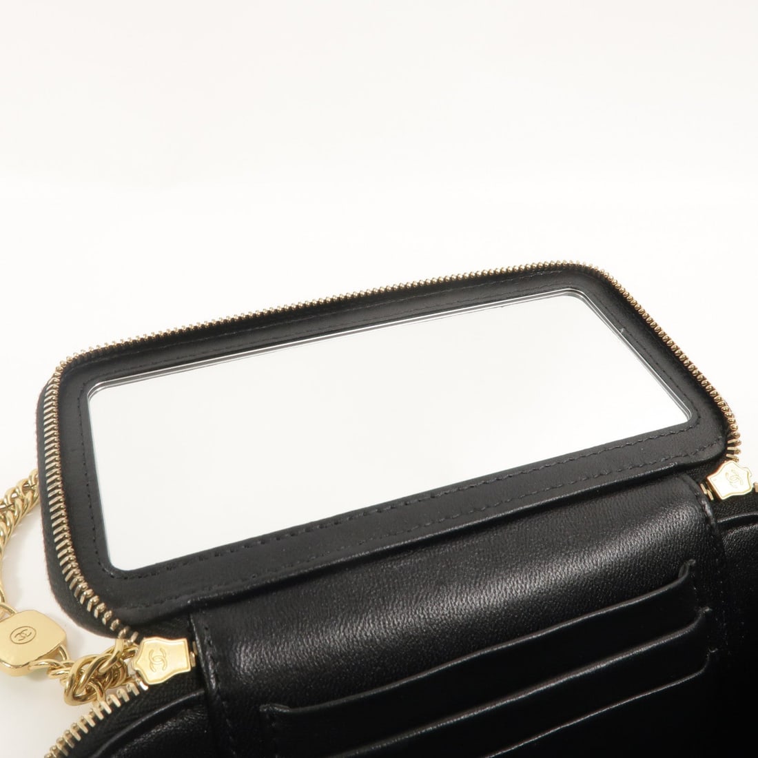 Chanel Vanity Case Chain Bag Black - 10