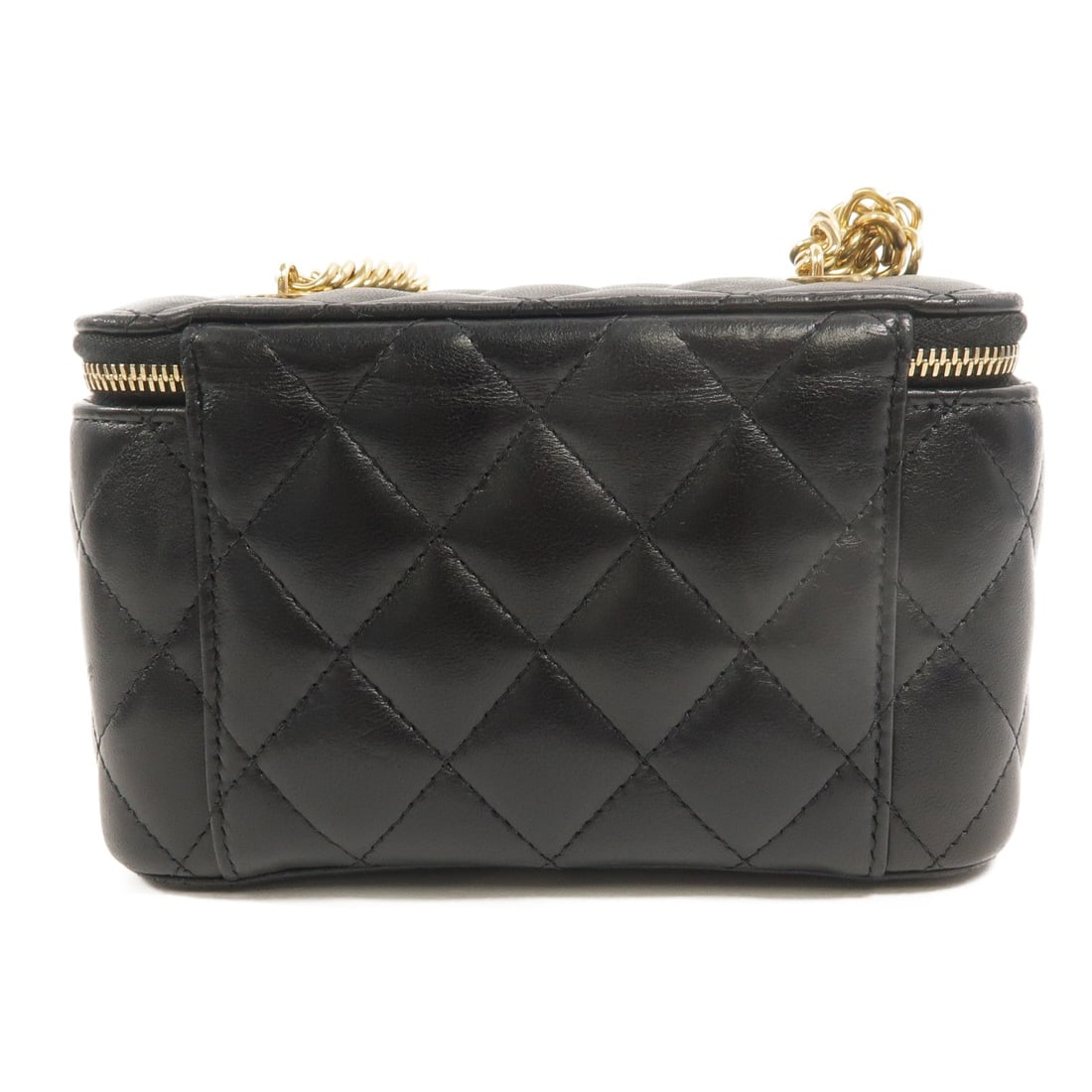 Chanel Vanity Case Chain Bag Black - 2