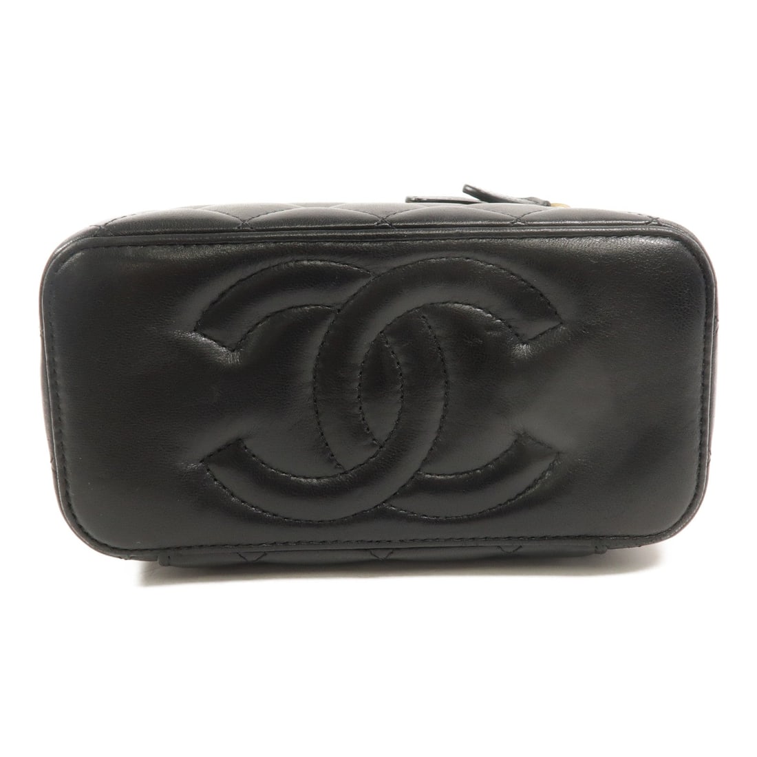 Chanel Vanity Case Chain Bag Black - 4