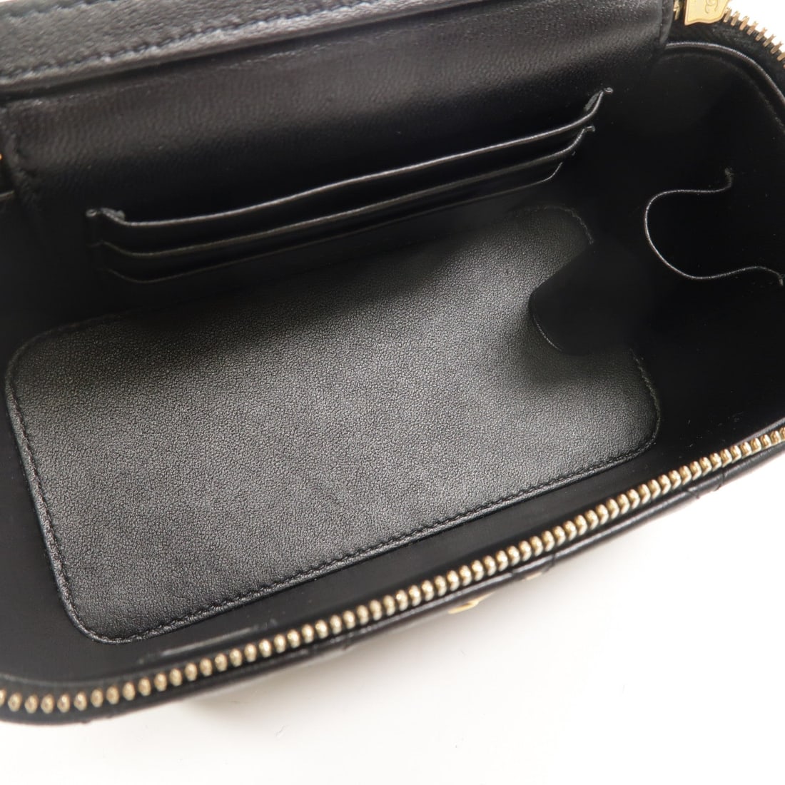 Chanel Vanity Case Chain Bag Black - 5