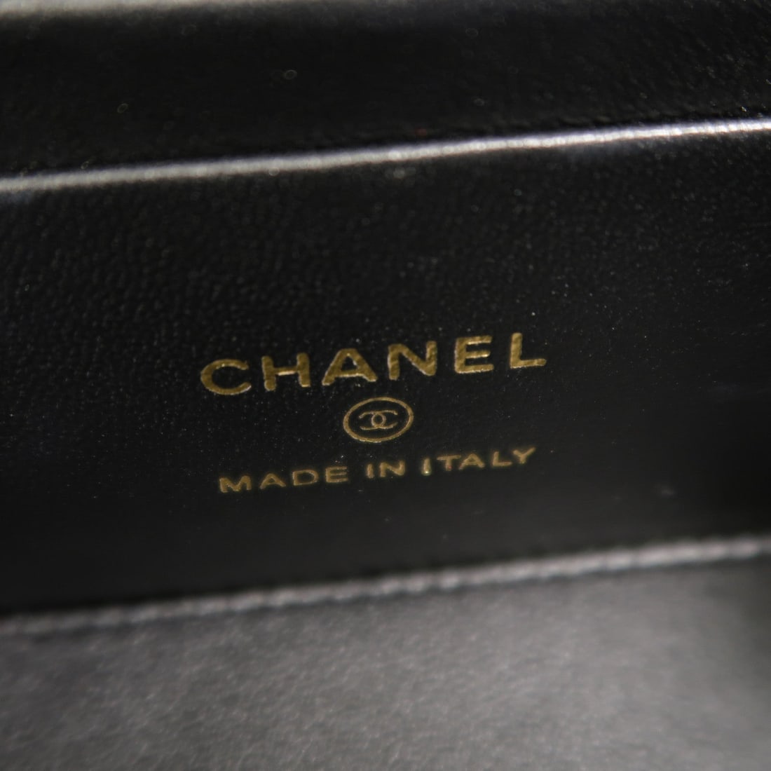 Chanel Vanity Case Chain Bag Black - 6