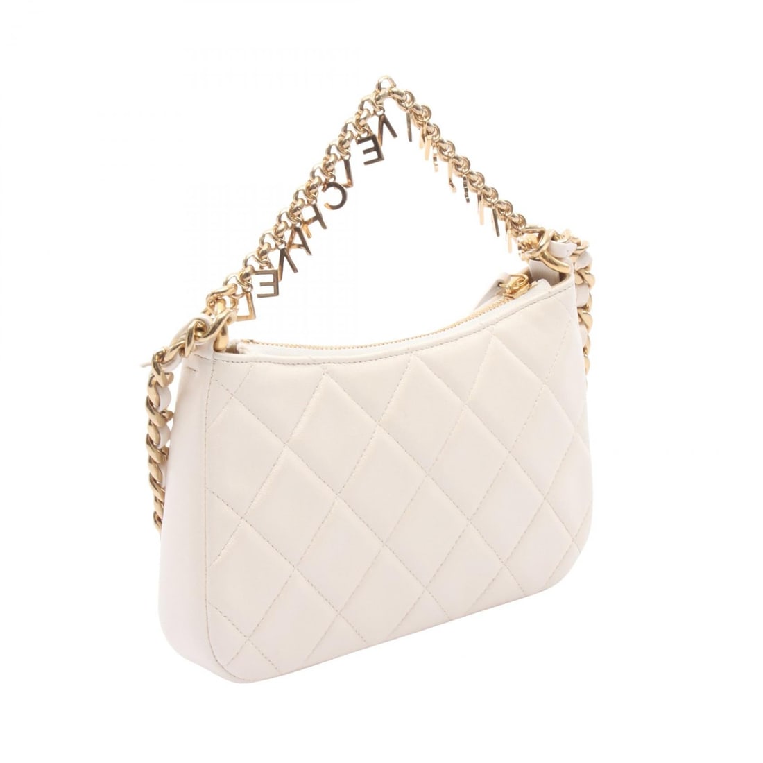 Chanel Small Chain Bag White - 2