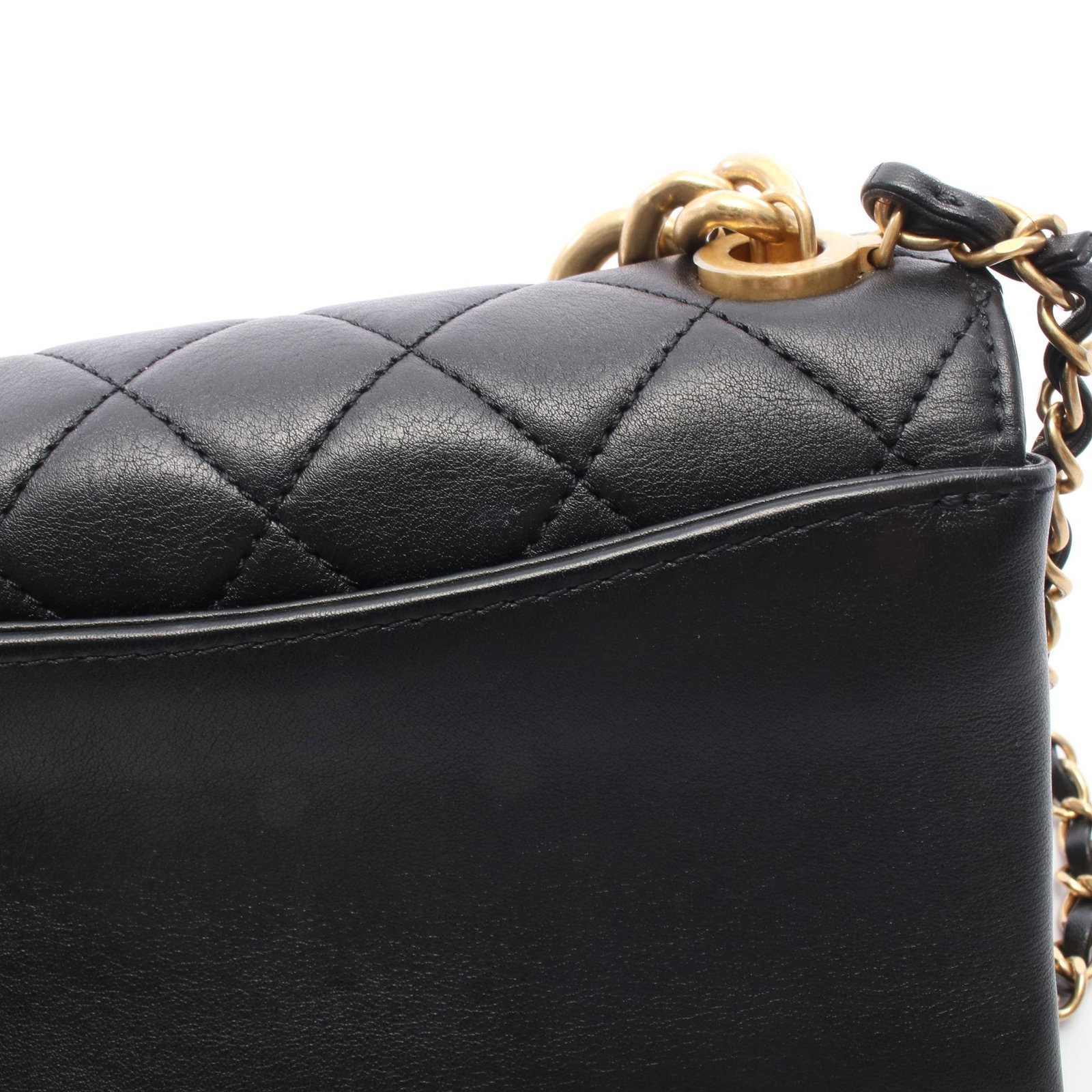 Chanel Small Flap Chain Black - 11