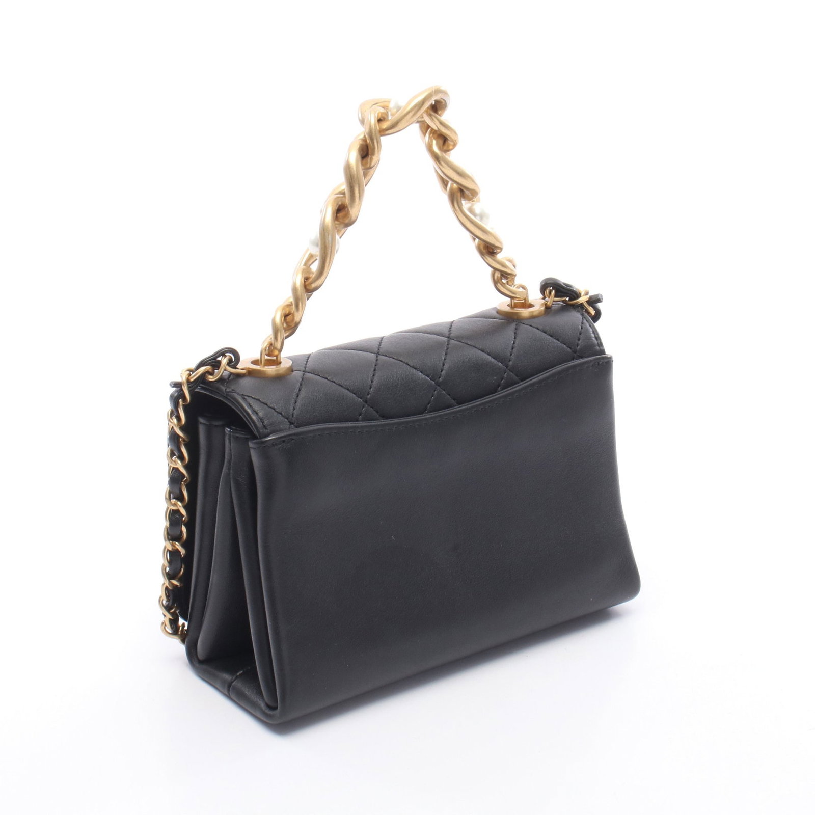 Chanel Small Flap Chain Black - 2