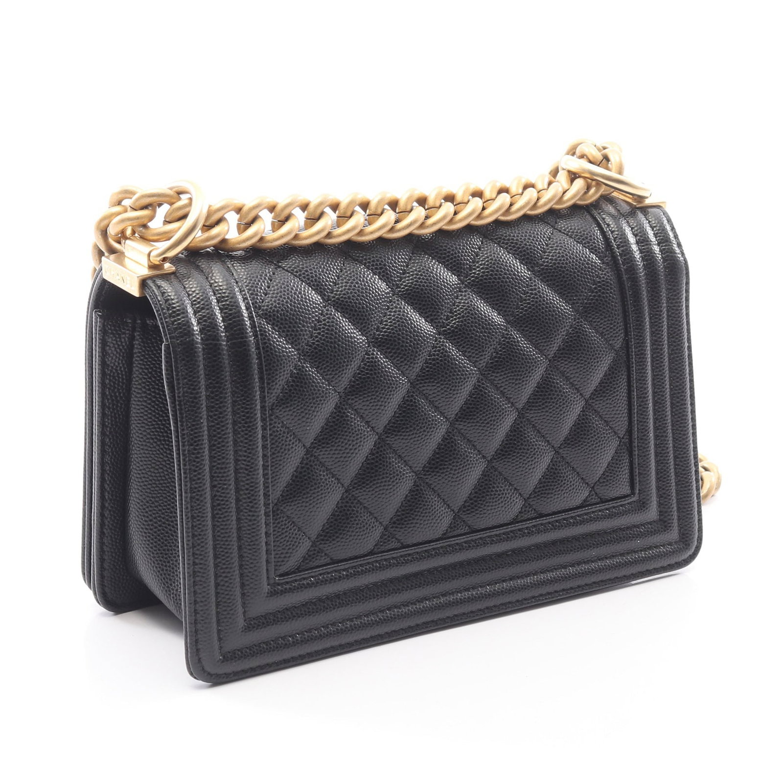 Chanel Boy Small Chain Bag Black - 2