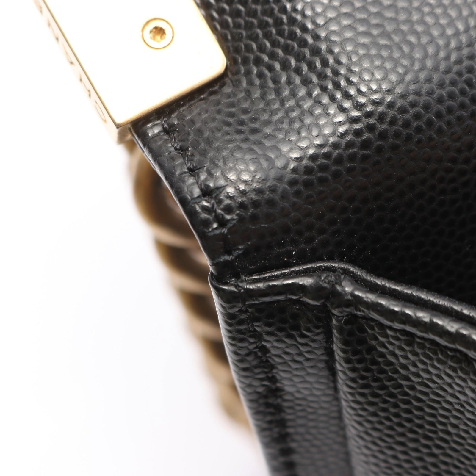 Chanel Boy Small Chain Bag Black - 8