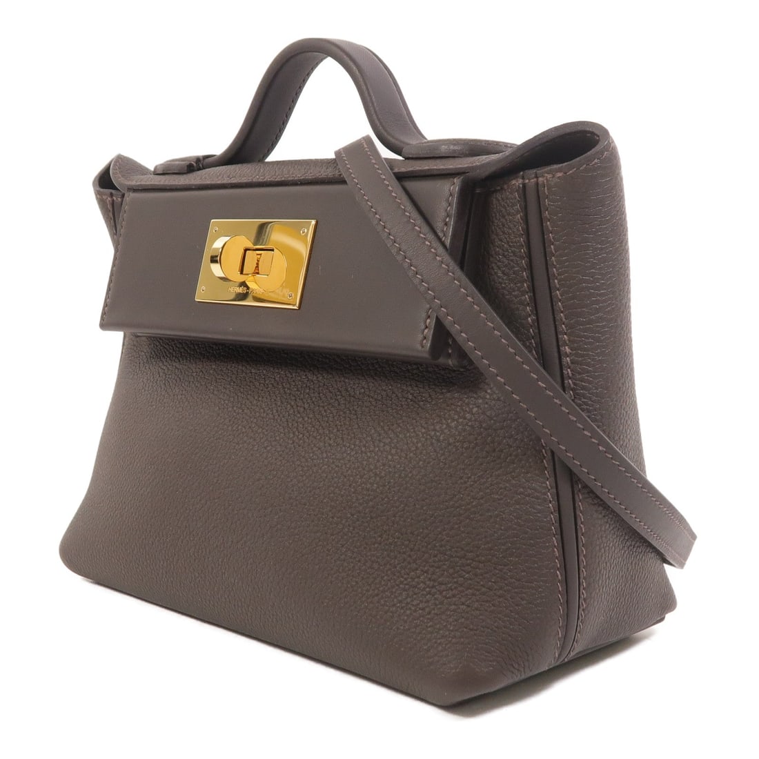 Hermes 24/24 Mini 2WAY Moka - 3