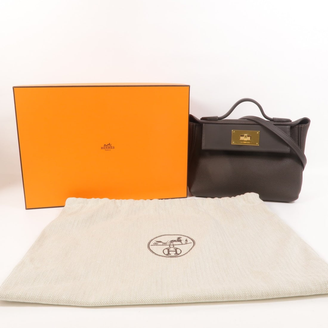 Hermes 24/24 Mini 2WAY Moka - 9