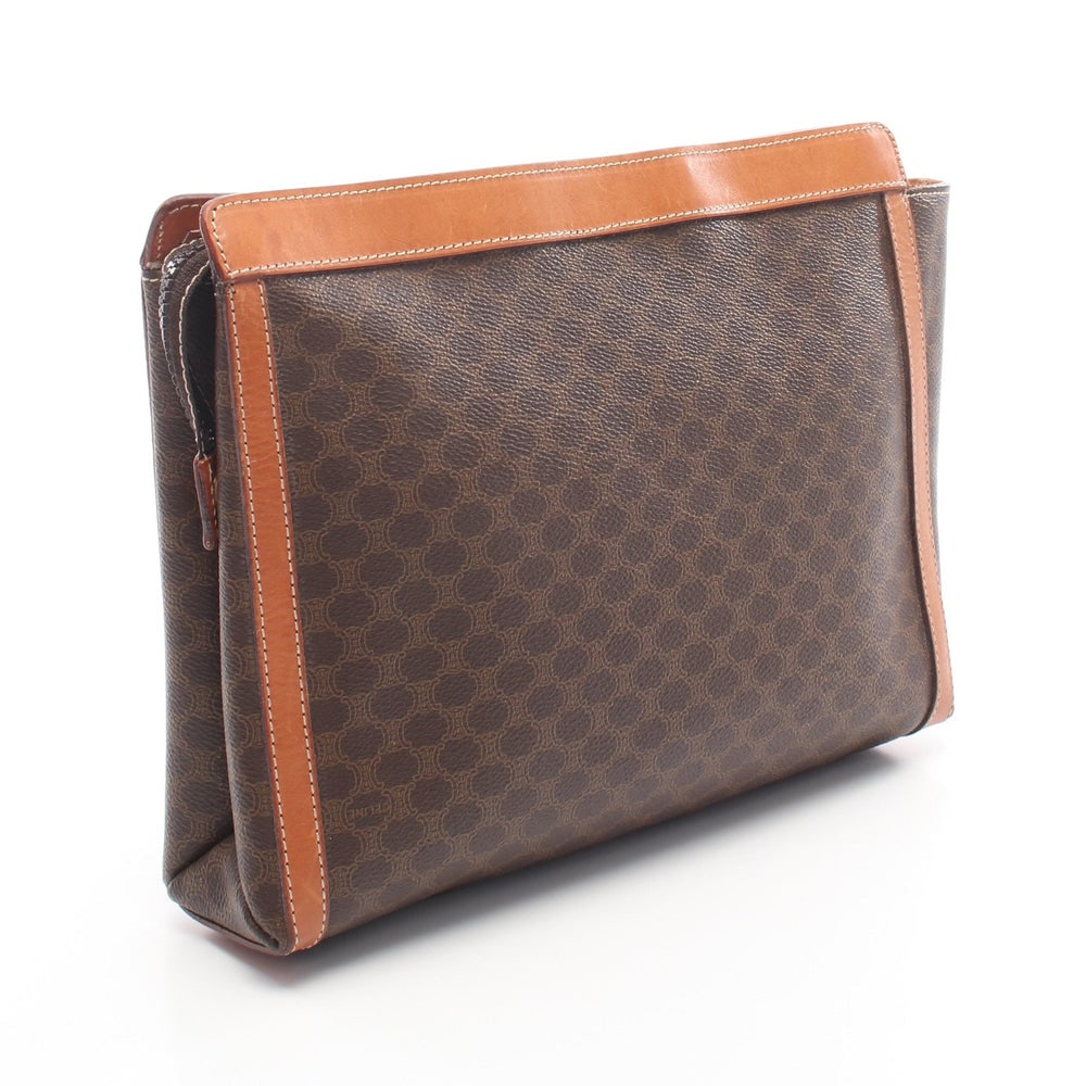 Celine Macadam Clutch Brown - 2