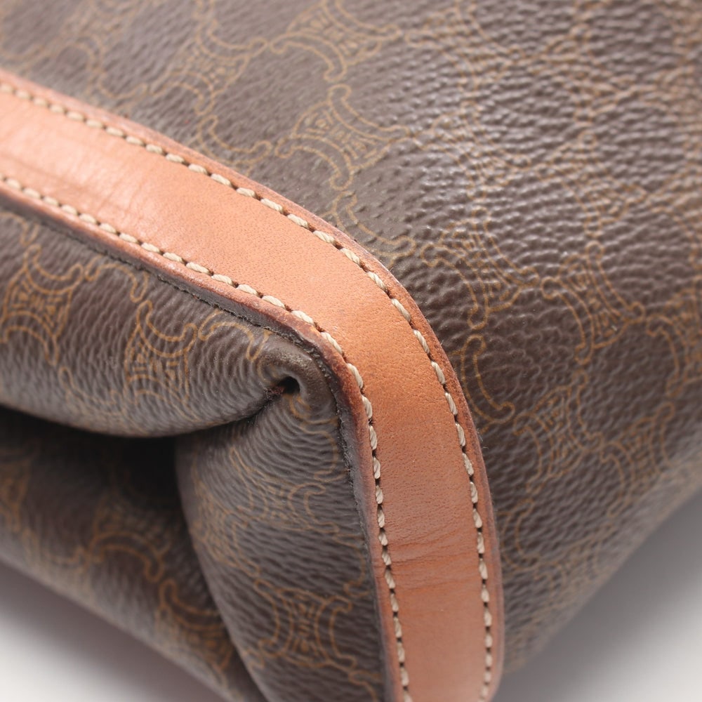 Celine Macadam Clutch Brown - 5