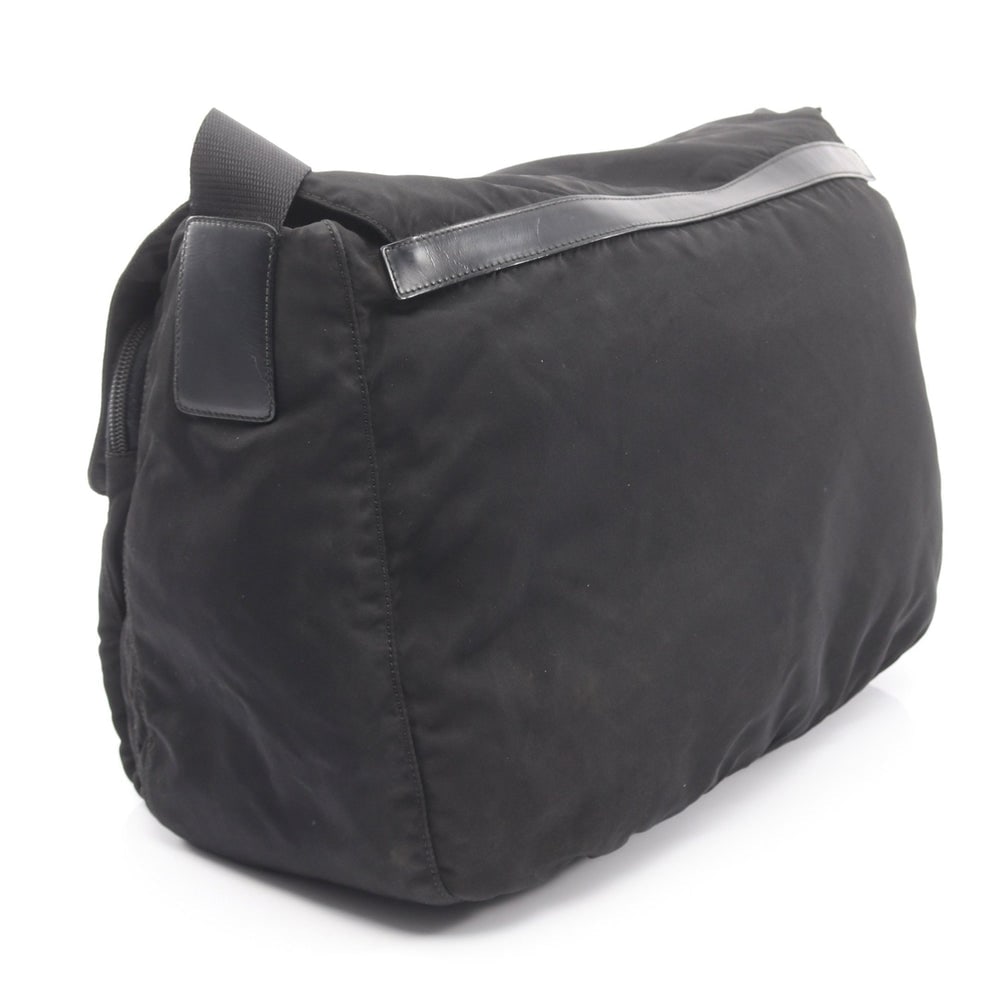 Prada Nylon Shoulder Bag Black - 2