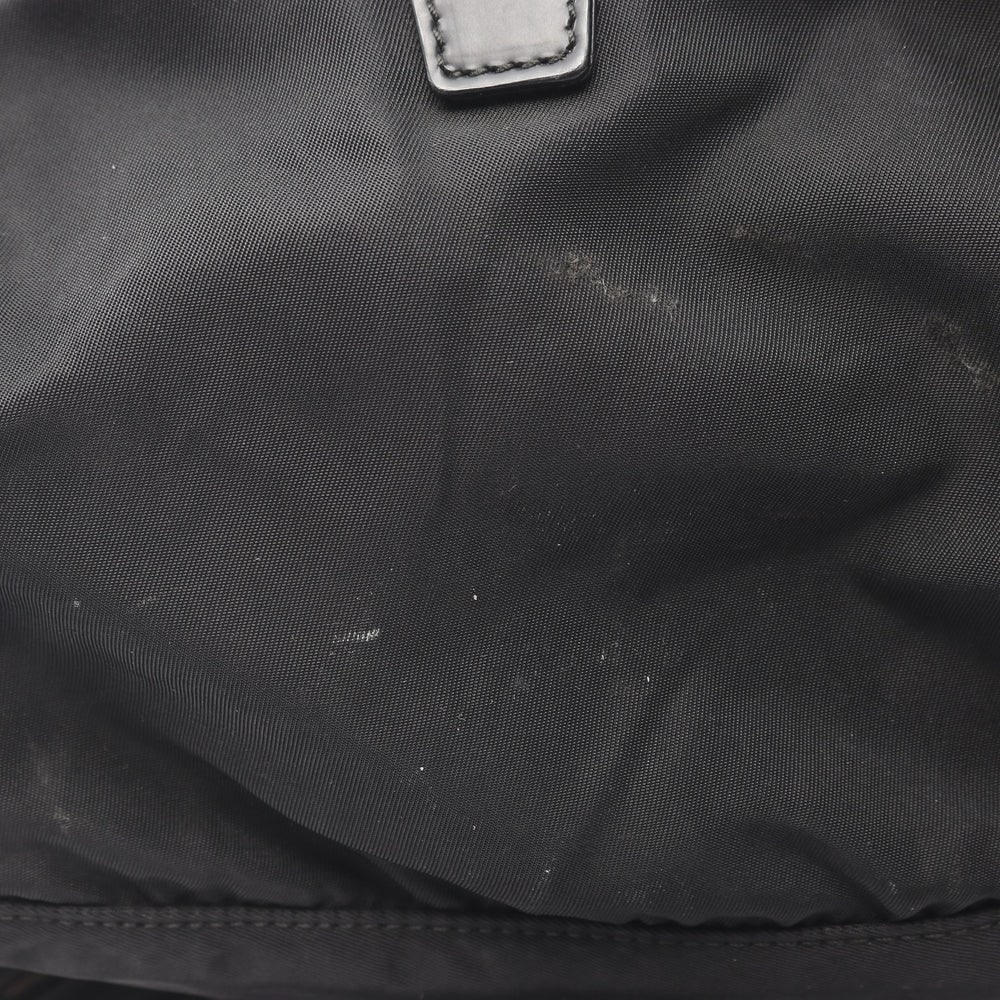 Prada Nylon Shoulder Bag Black - 5