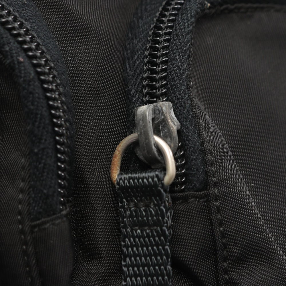 Prada Nylon Shoulder Bag Black - 6