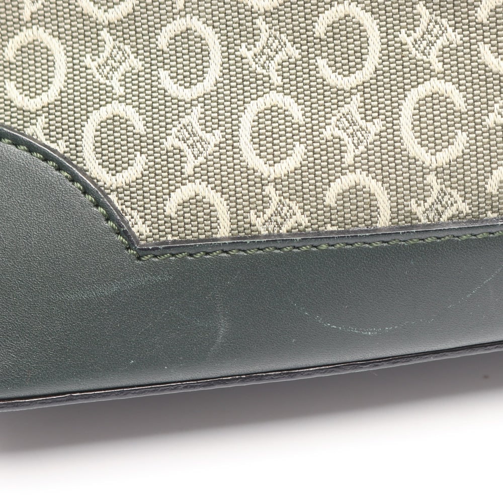 Celine C Macadam Shoulder Green - 6