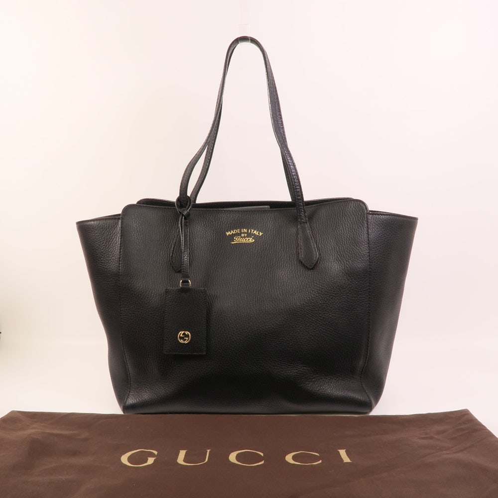 Gucci Tote Shoulder Black - 10