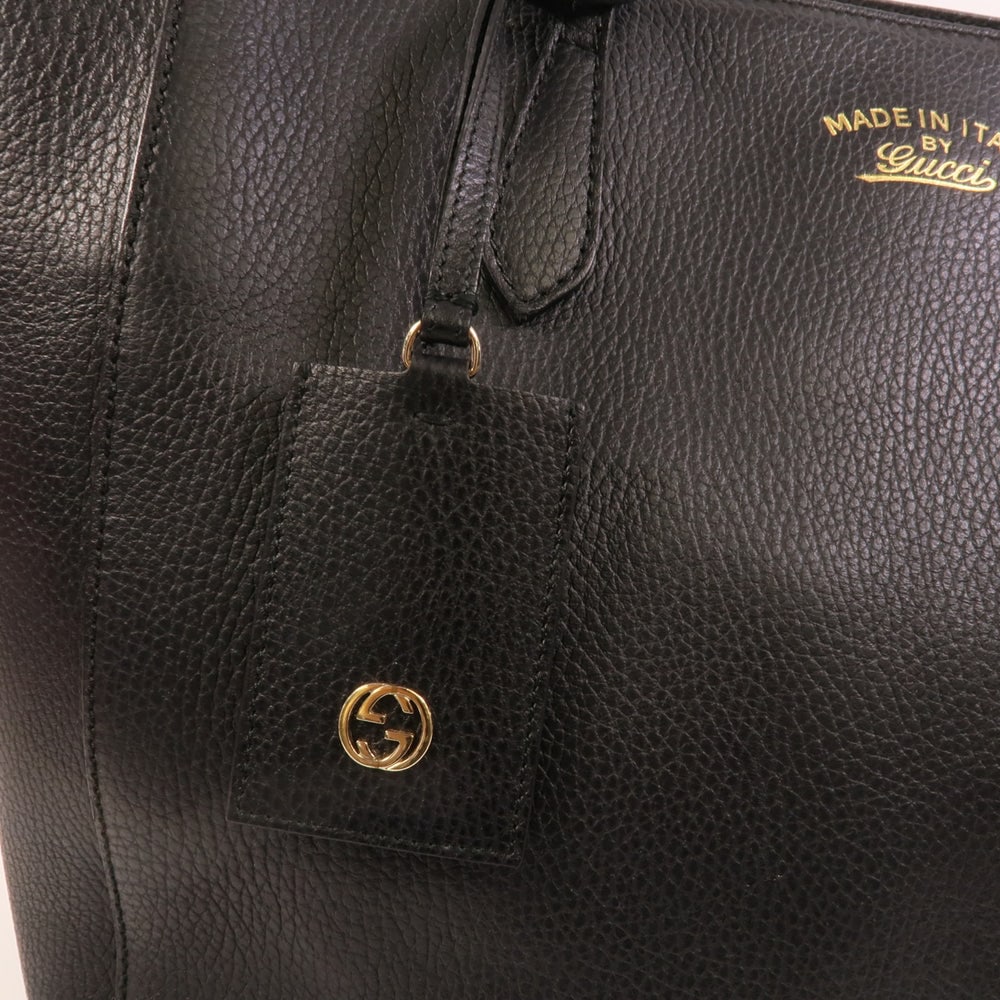 Gucci Tote Shoulder Black - 8
