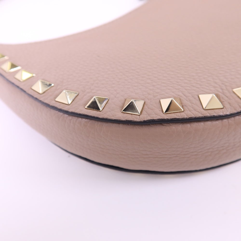 Valentino Mini Rockstud Hobo Pink - 11