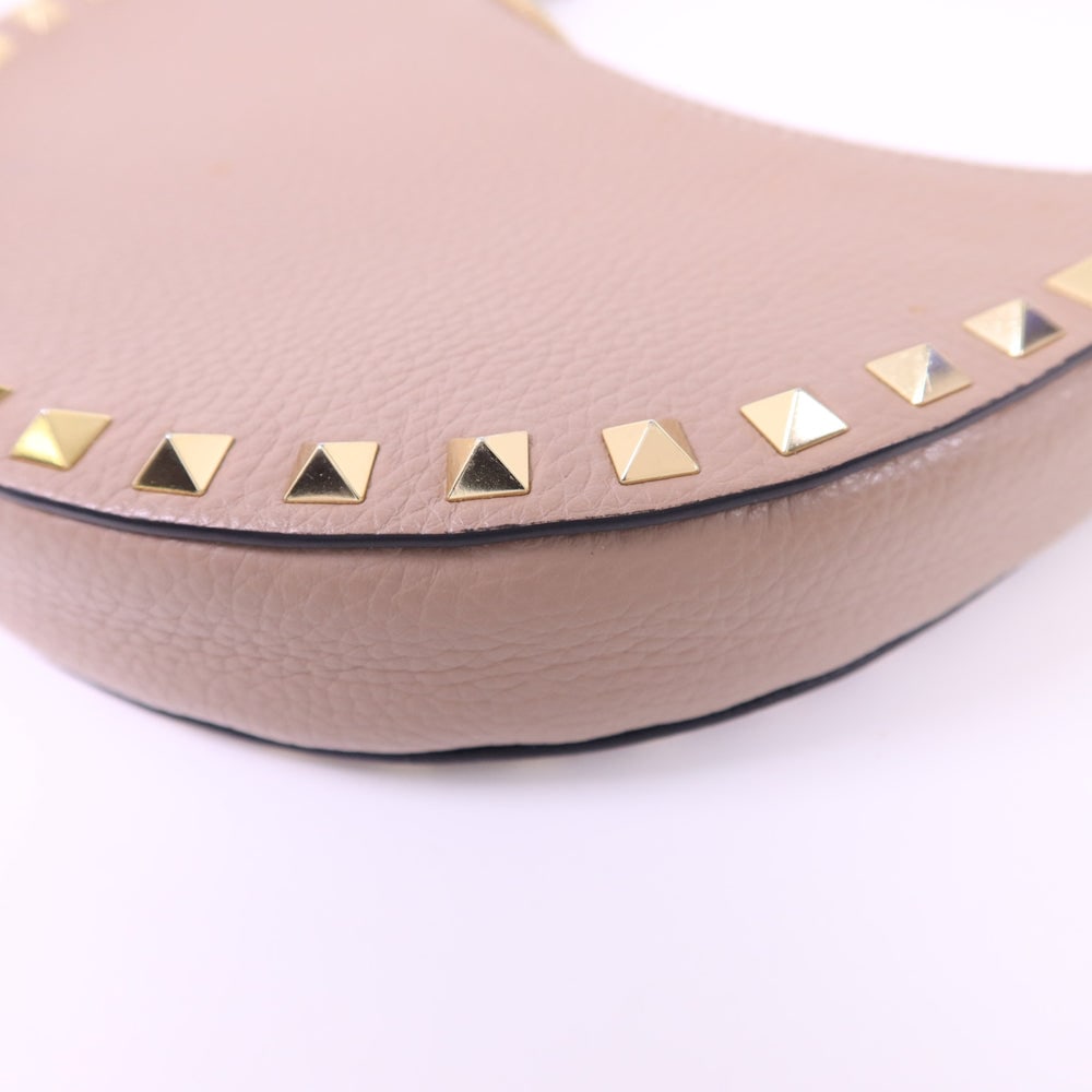 Valentino Mini Rockstud Hobo Pink - 12