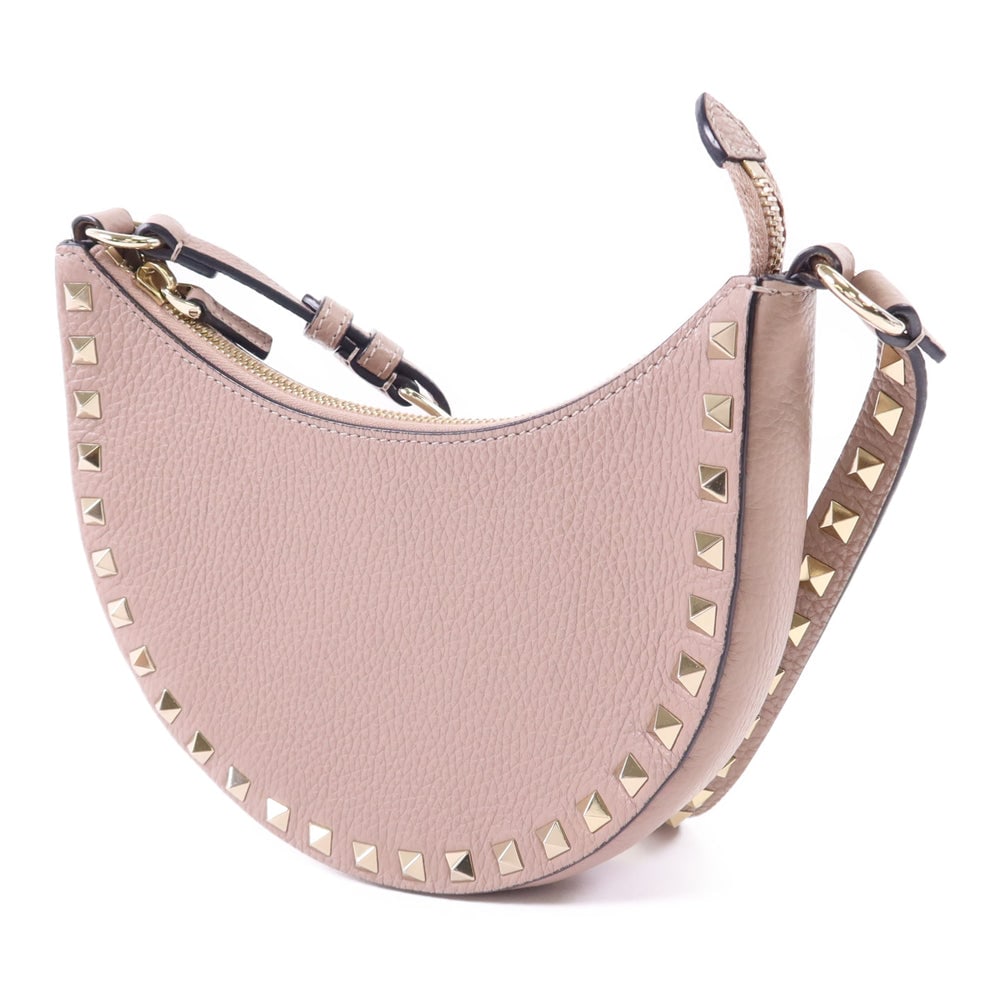 Valentino Mini Rockstud Hobo Pink - 3