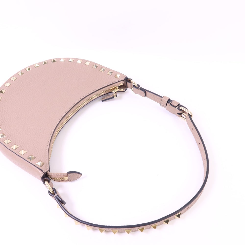 Valentino Mini Rockstud Hobo Pink - 5