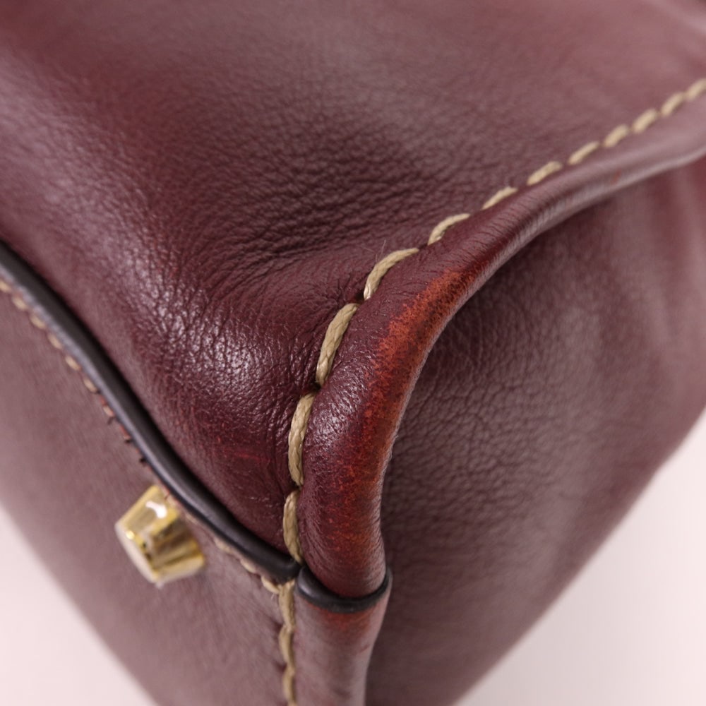Chloe Edith Red 2Way Handle Bag - 6