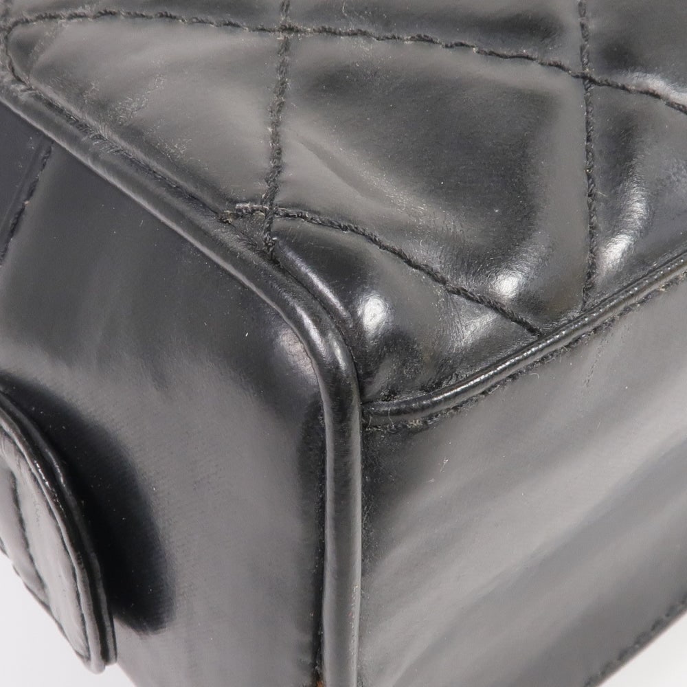 Chanel Lambskin Pouch Black - 10