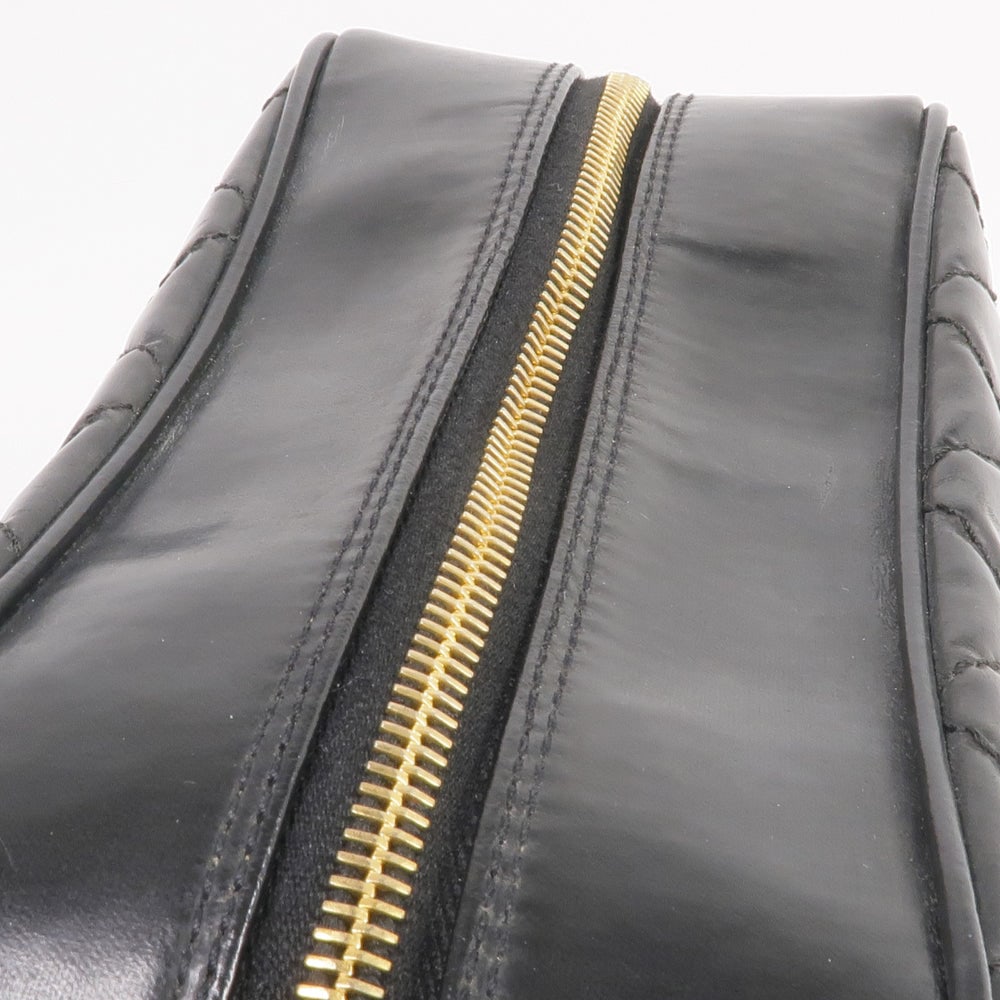 Chanel Lambskin Pouch Black - 13