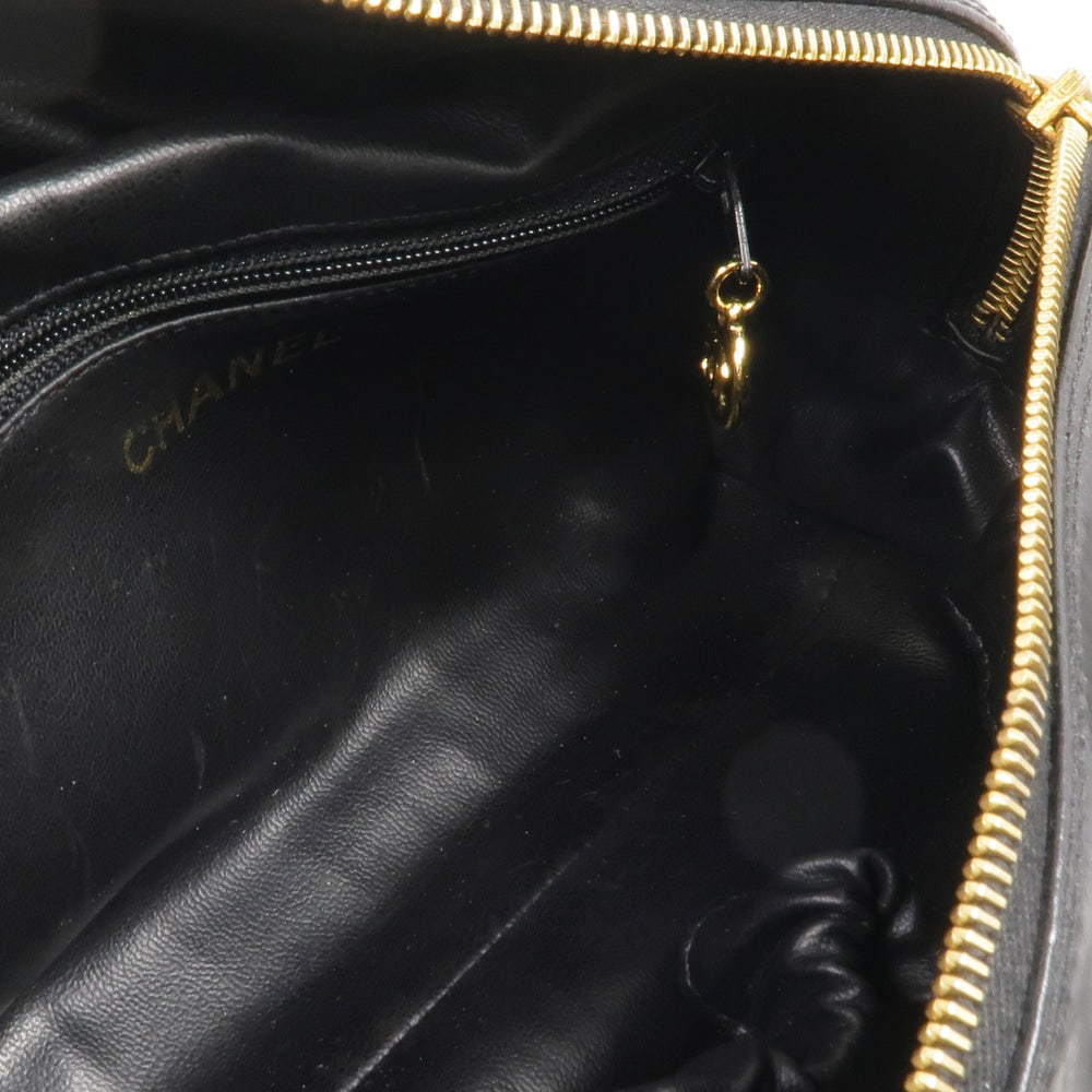 Chanel Lambskin Pouch Black - 14