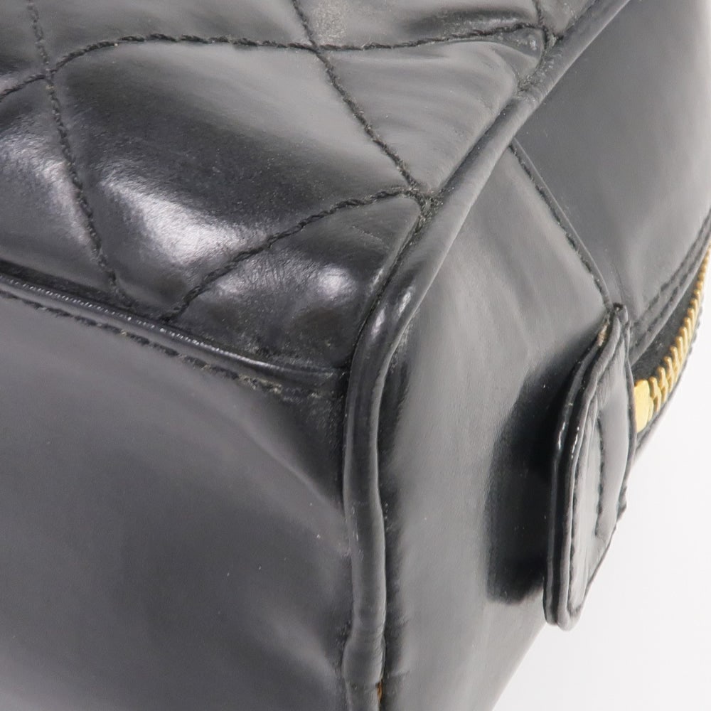 Chanel Lambskin Pouch Black - 7