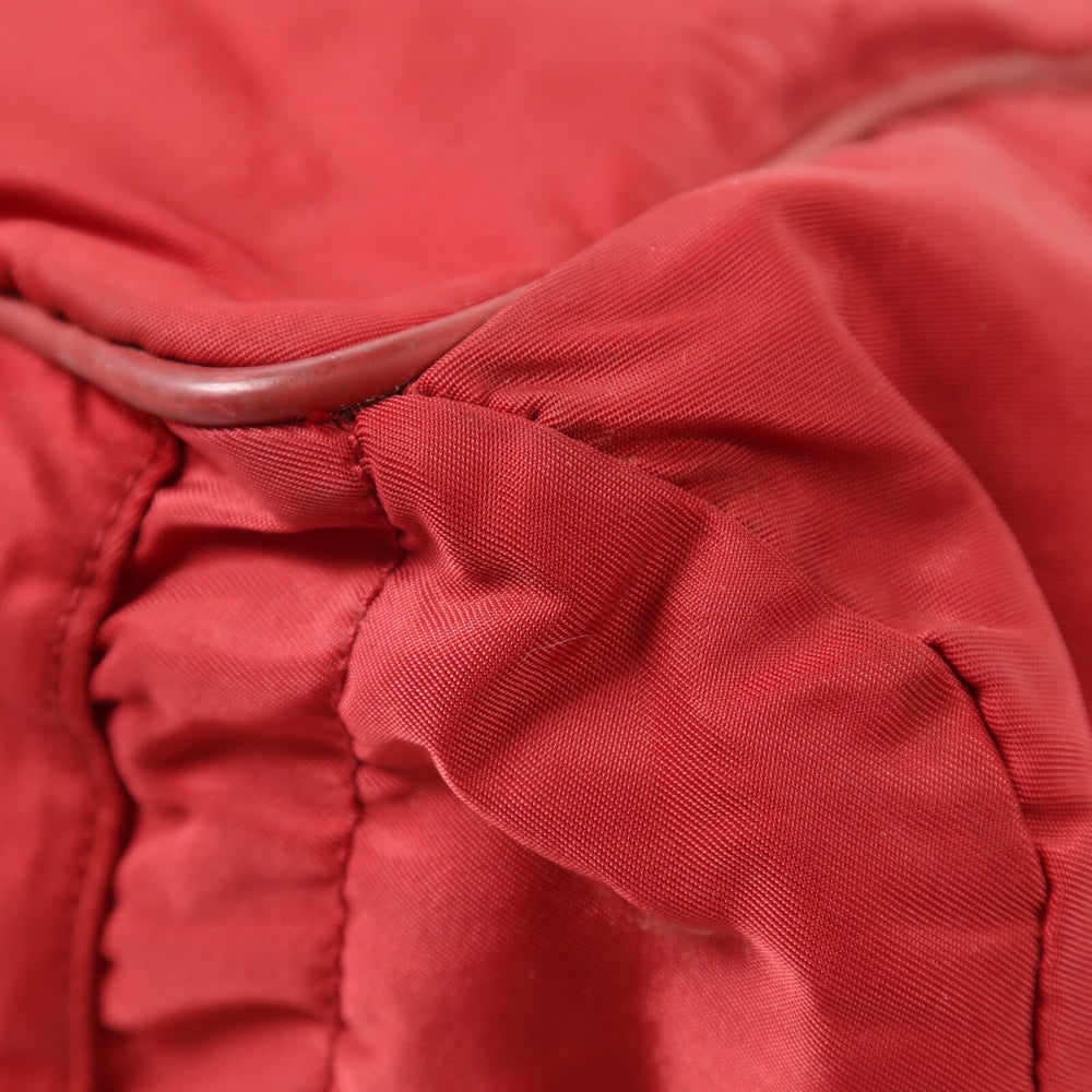 Prada Tessuto 2 Way Shoulder Bag Red - 20