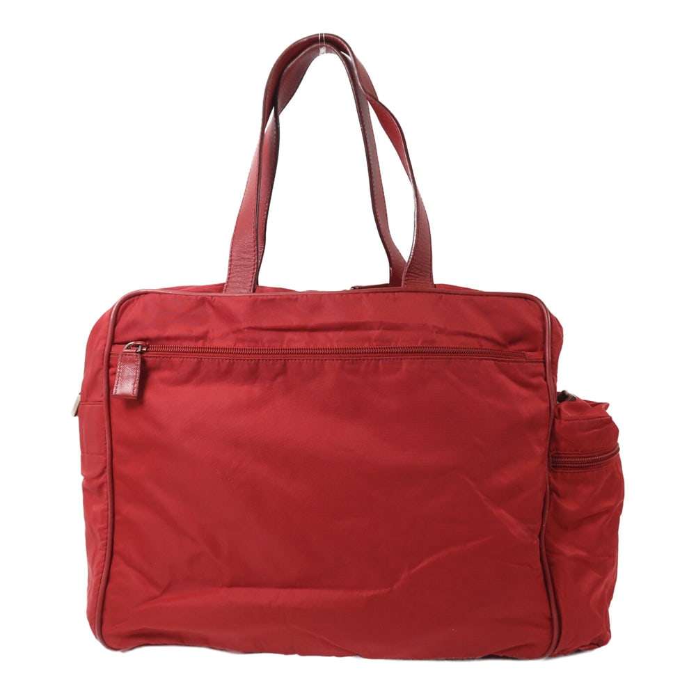 Prada Tessuto 2 Way Shoulder Bag Red - 2