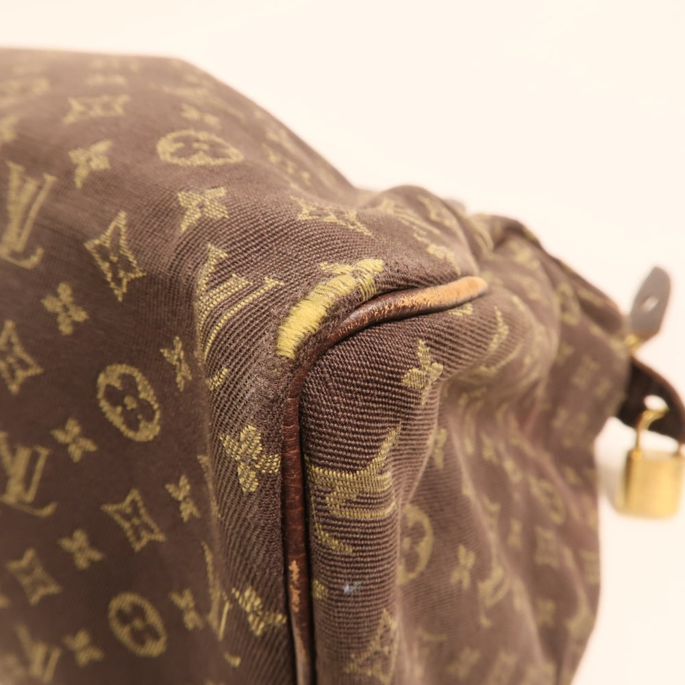 LV Speedy 30 Mini Lin Brown - 11