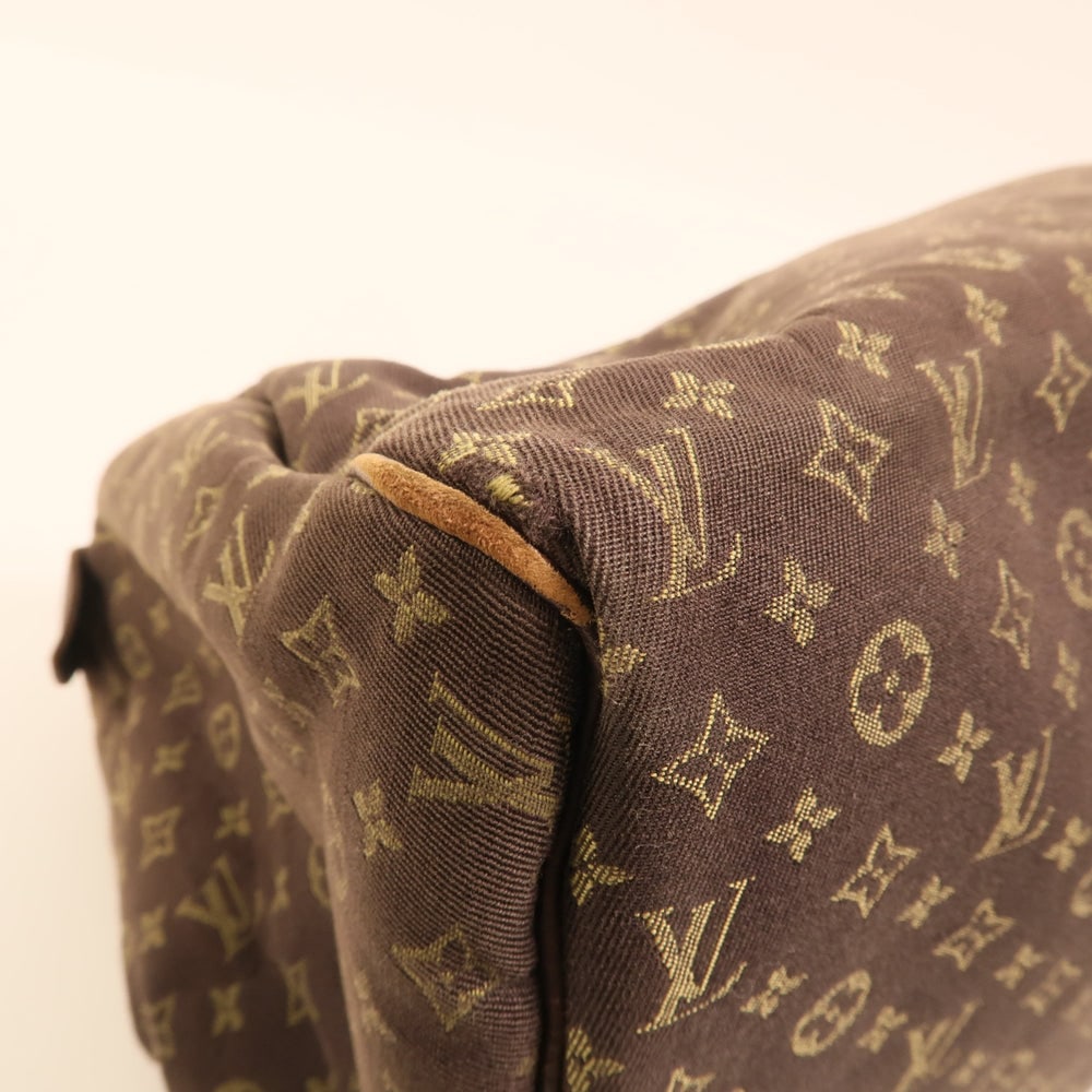 LV Speedy 30 Mini Lin Brown - 12