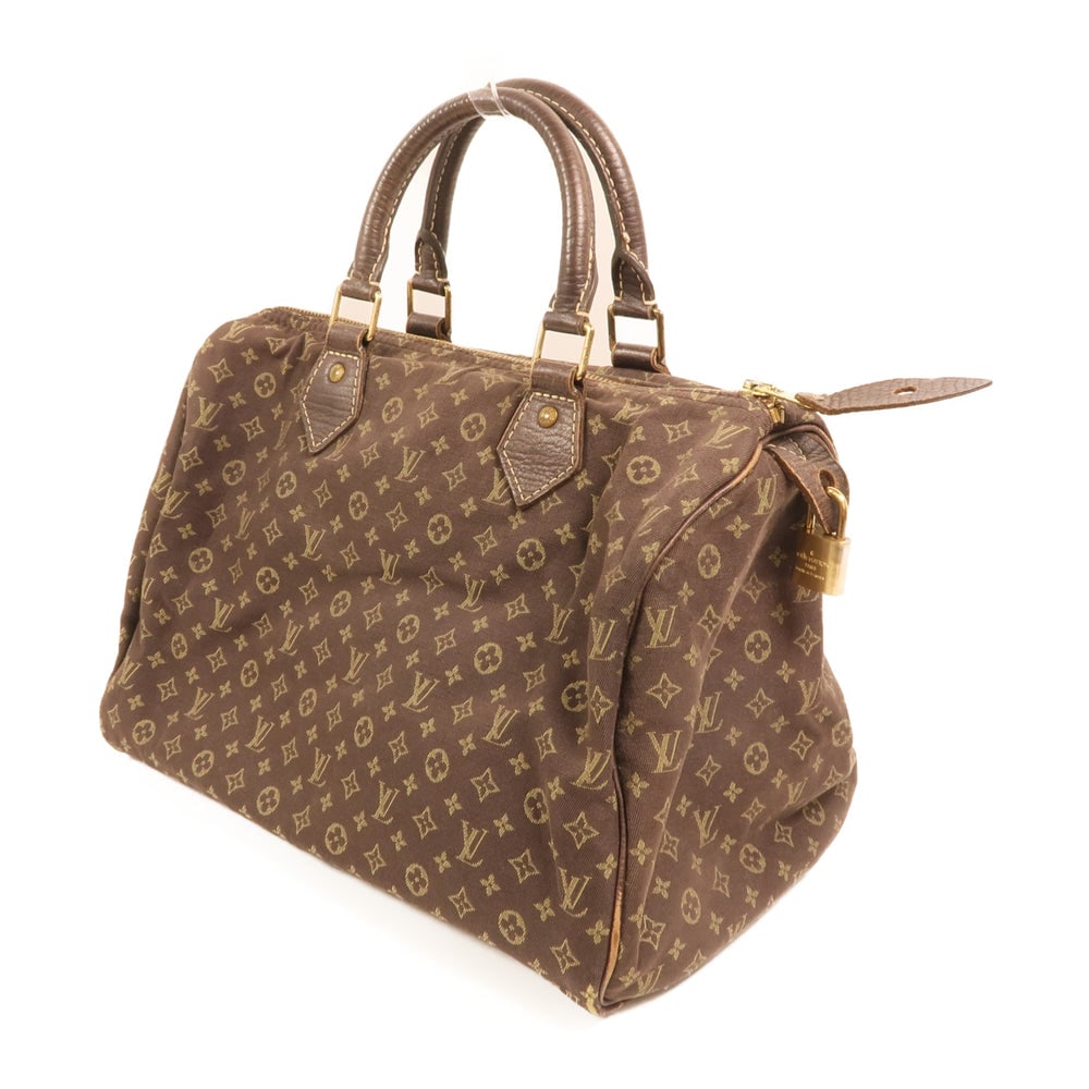 LV Speedy 30 Mini Lin Brown - 3