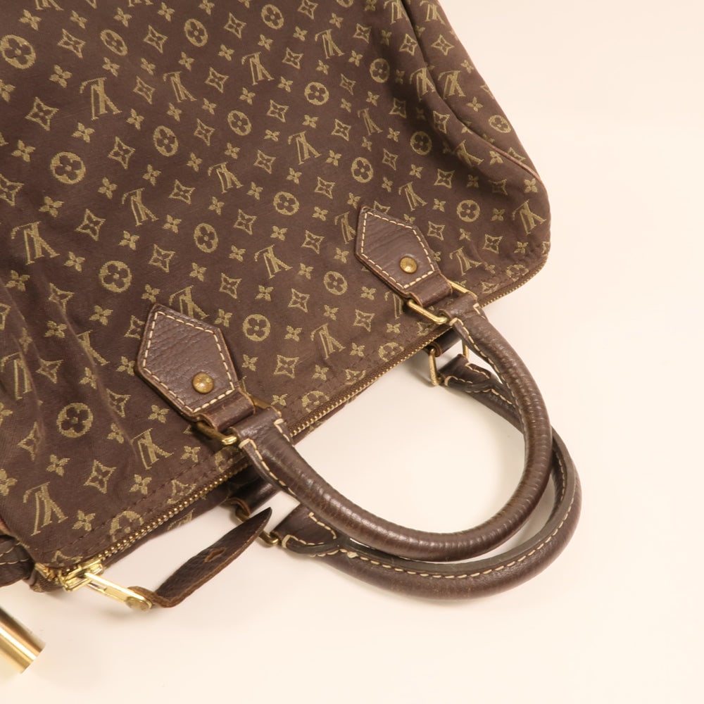 LV Speedy 30 Mini Lin Brown - 8