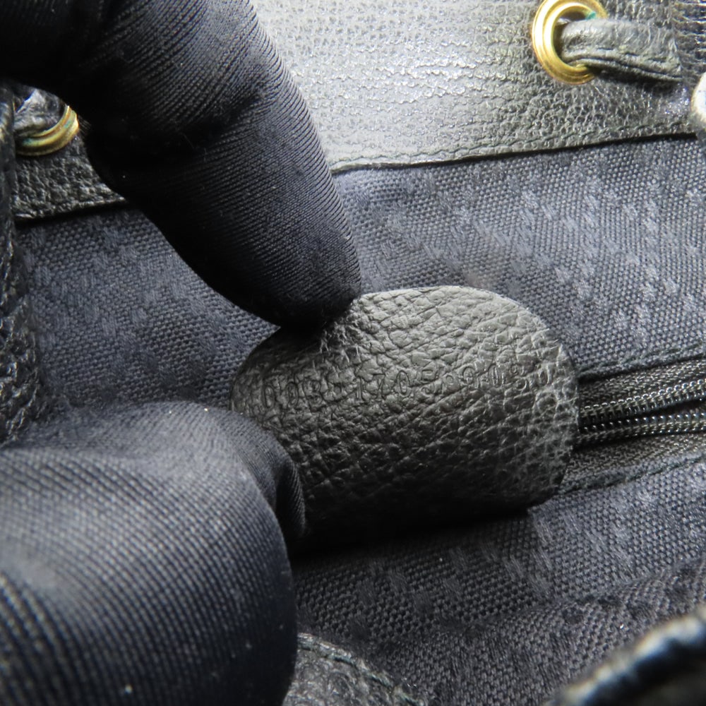 Gucci Vintage Suede Backpack Black - 10