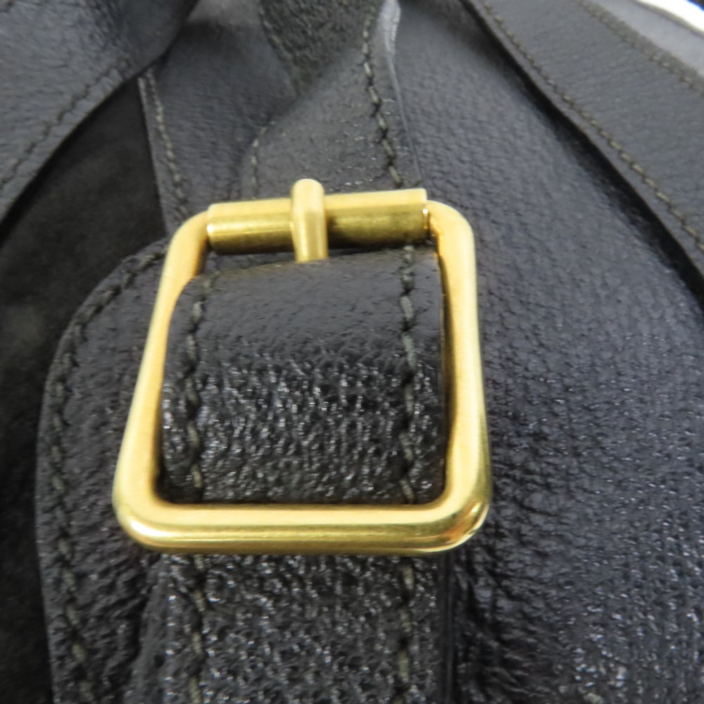 Gucci Vintage Suede Backpack Black - 7
